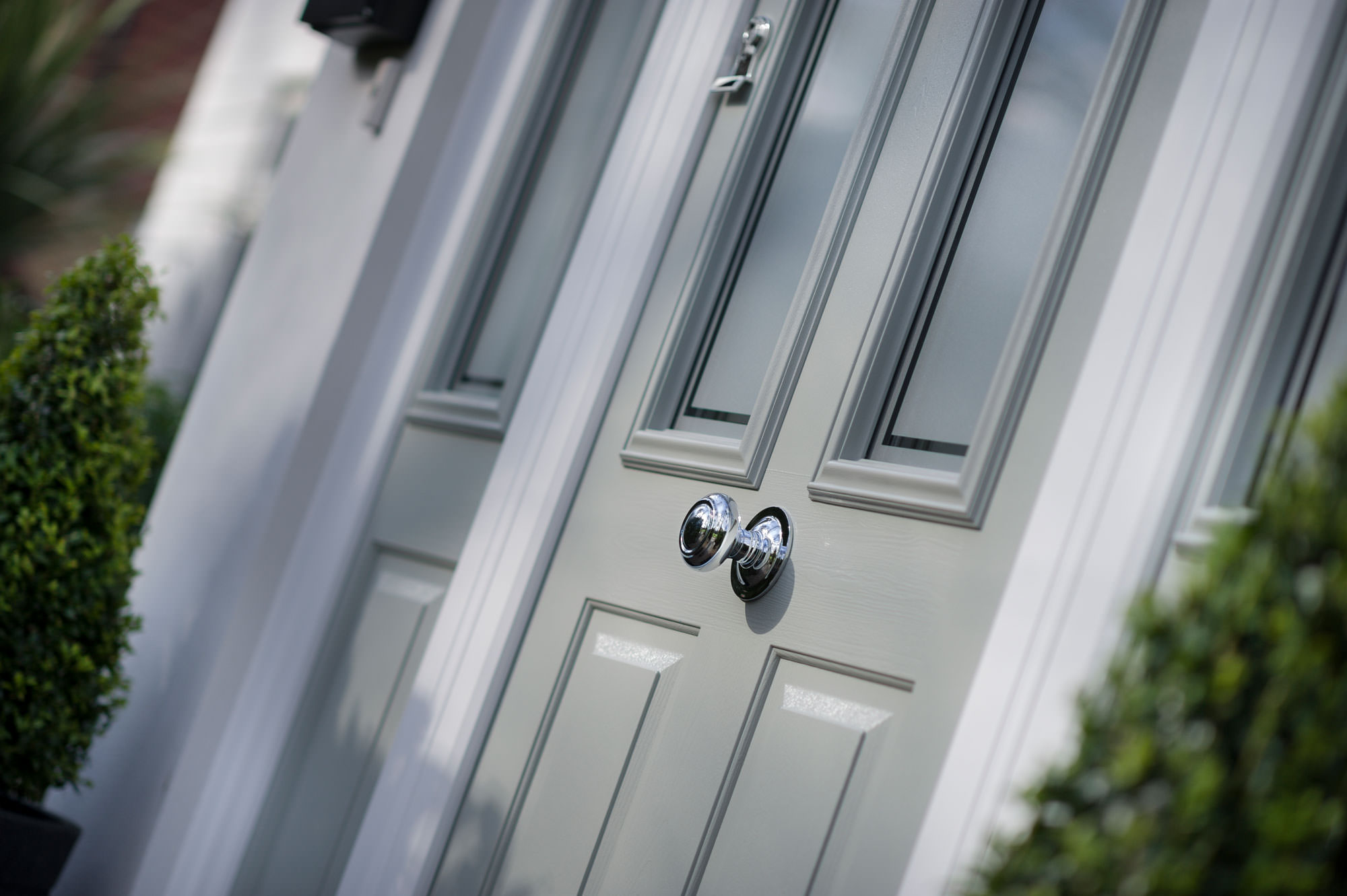 Grey Composite Doors Harlow