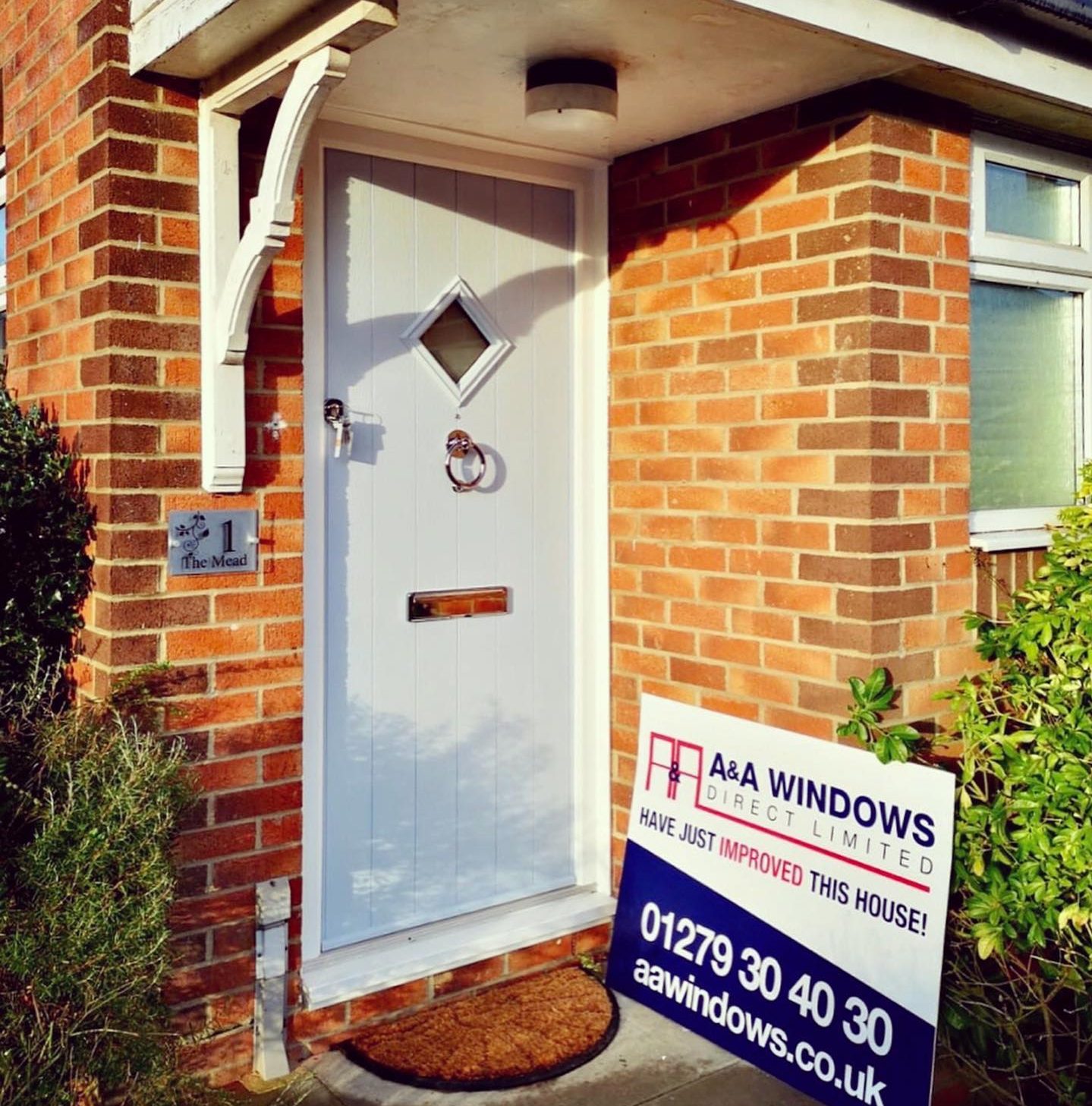 duck egg composite door
